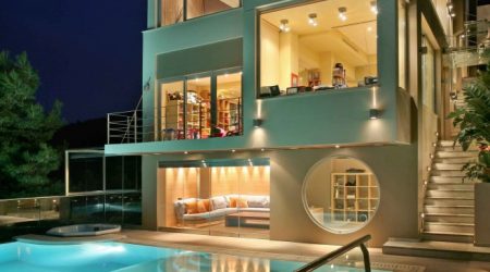 Modern villa Greece 1